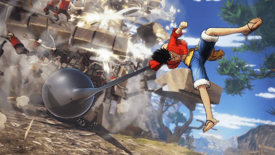Drie Speelbare Personages Van One Piece Pirate Warriors 4 Worden 